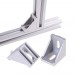 2020 Cast Aluminium V-Slot Extrusion L Shape Corner  Right Angle Bracket [78302]